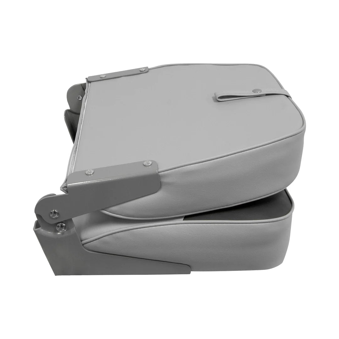Suncoast Marine and Auto offers Wise Standard Low-Back Fishing Seat - Grey/Charcoal [8WD734PLS-664]
