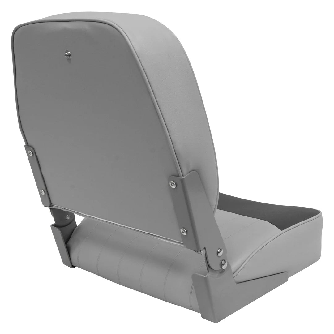 Suncoast Marine and Auto offers Wise Standard Low-Back Fishing Seat - Grey/Charcoal [8WD734PLS-664]