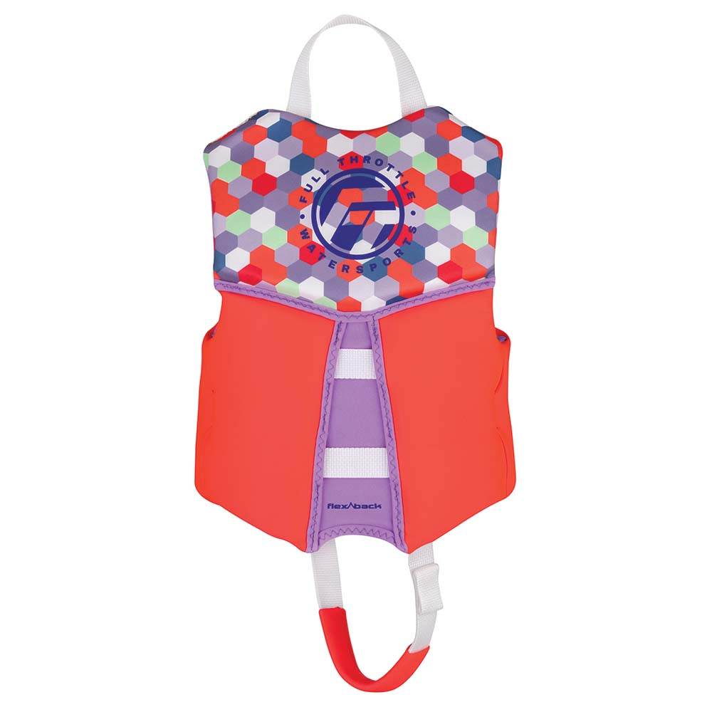Full Throttle Child Rapid-Dry Flex-Back Life Jacket - Pink [142500-105-001-22] - Suncoast Marine & Auto Supply 