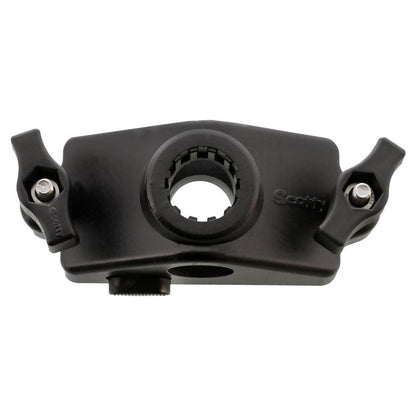 Suncoast Marine and Auto offers Scotty 0343 Locking Gunnel Track Mount [0343-BK]