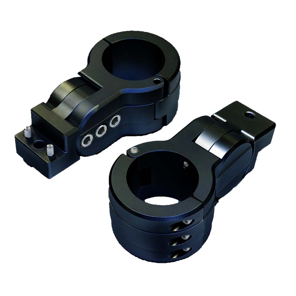 Suncoast Marine and Auto offers PTM Watersports Board Rack Mounts - 2.5" Pipe Clamp - Black [P13198-2500TEBBK]