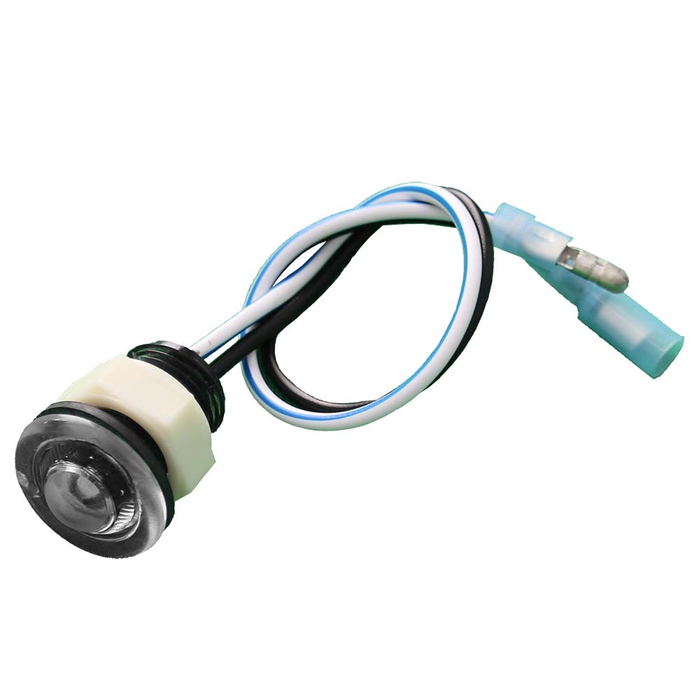 Suncoast Marine and Auto offers Innovative Lighting RGB Domed Bulkhead Light w/2 Wires - .156" Bullets [011-E592-7]