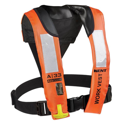 Suncoast Marine and Auto offers Kent A-33 All Clear Auto Inflatable Work Vest [134402-200-004-21]
