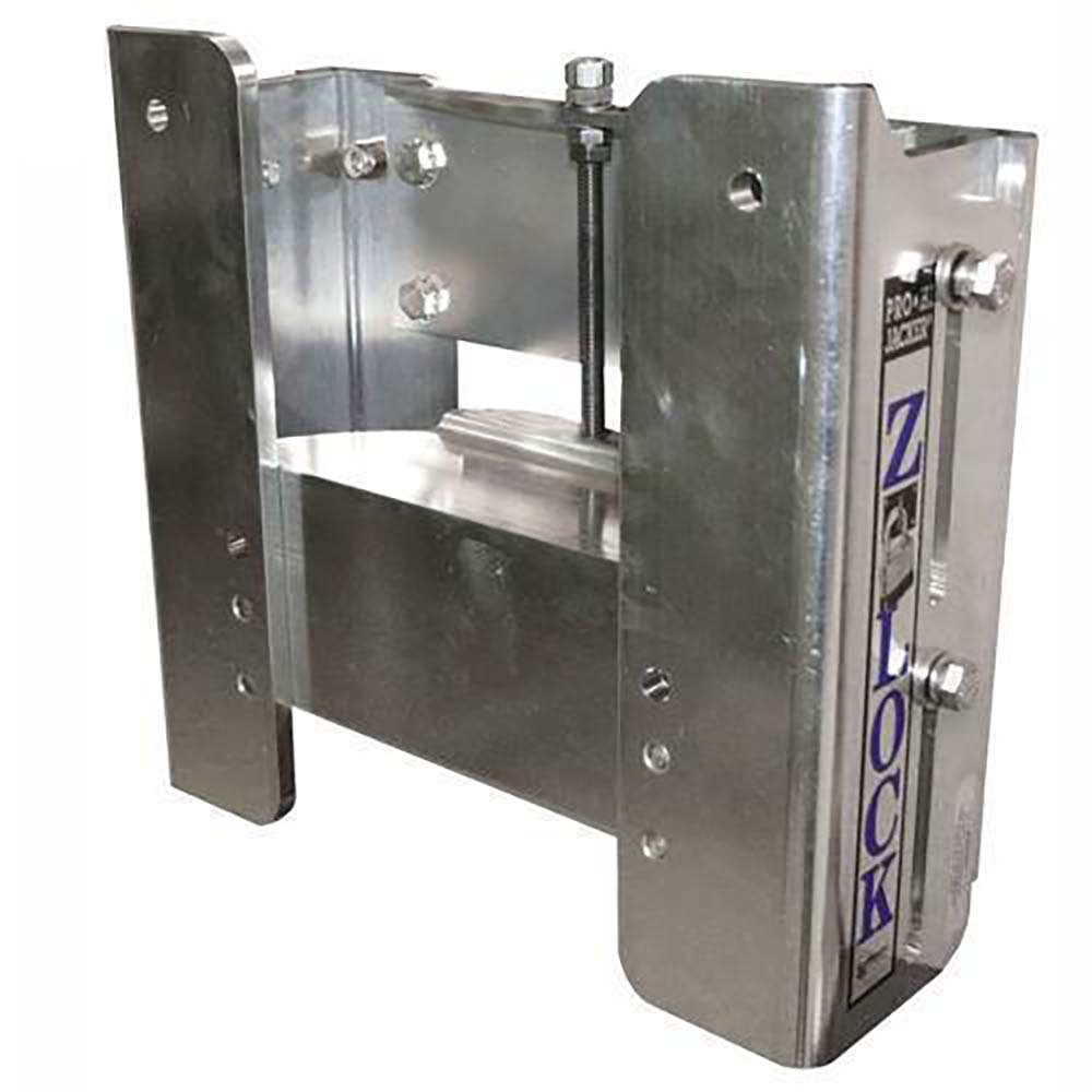 Suncoast Marine and Auto offers T-H Marine Z-Lock 4" Set Back Manual Single Adjust Jack Plate [JPZ-4-DP]