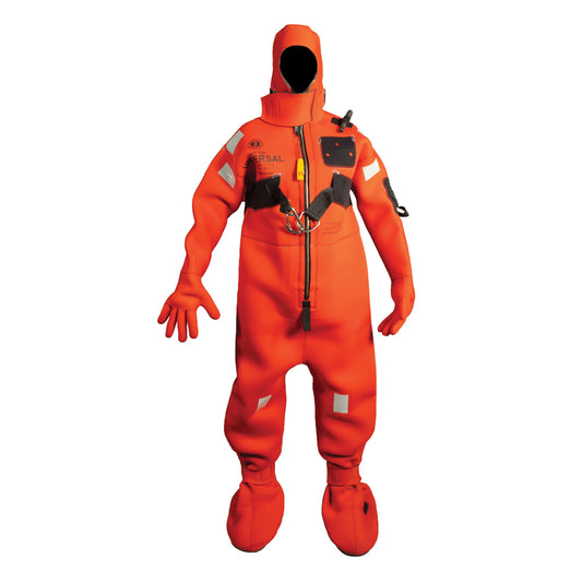 Suncoast Marine and Auto offers Mustang Neoprene Cold Water Immersion Suit w/Harness - Red - Child [MIS210HR-4-0-209]