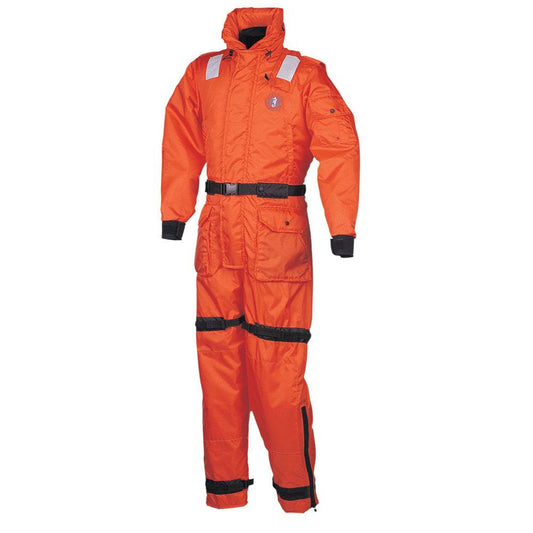 Suncoast Marine and Auto offers Mustang Deluxe Anti-Exposure Coverall Work Suit - Orange - Large [MS2175-2-L-206]