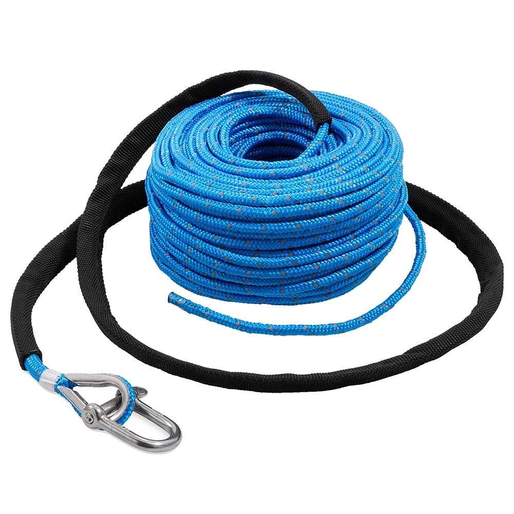 Suncoast Marine and Auto offers TRAC Outdoors Anchor Rope - 3/16" x 100 w/SS Shackle [69080]