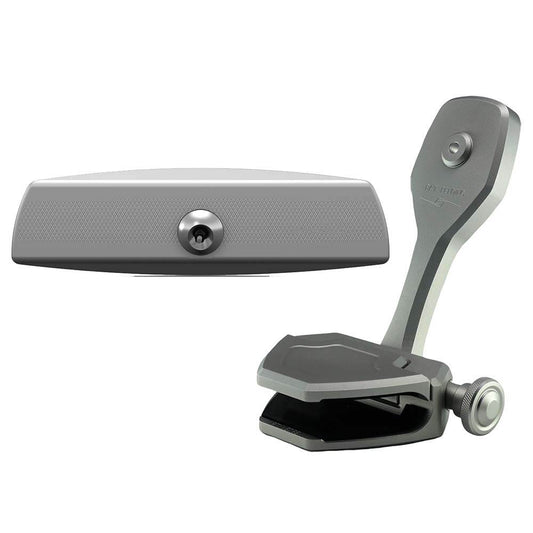 Suncoast Marine and Auto offers PTM Watersports Mirror/Bracket Kit w/VR-140 Elite Mirror ZXR-300 (Titanium Grey) [P12848-1300TEBGR]