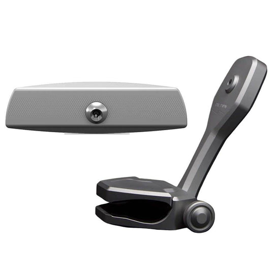 PTM Watersports Mirror/Bracket Kit w/VR-140 Elite Mirror ZXR-320 (Titanium Grey) [P12848-1320TEBGR] - Suncoast Marine & Auto Supply 