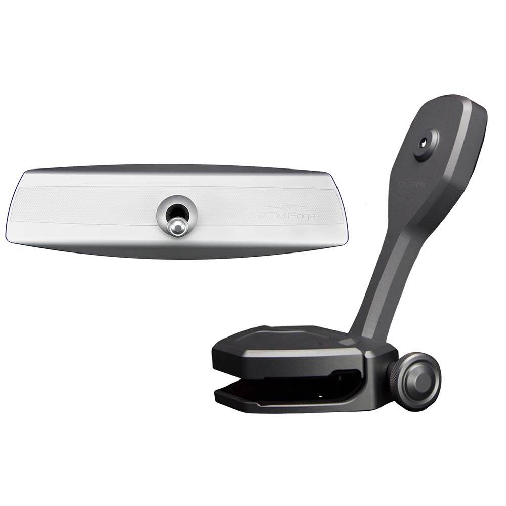 PTM Watersports Mirror/Bracket Kit w/VR-140 Elite Mirror ZXR-360 (Titanium Grey) [P12848-1360TEBGR] - Suncoast Marine & Auto Supply 