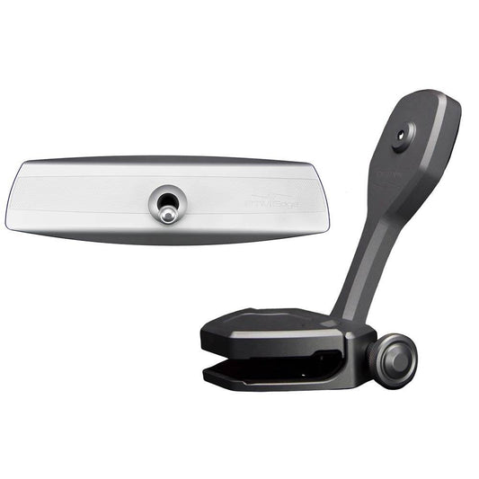 PTM Watersports Mirror/Bracket Kit w/VR-140 Elite Mirror ZXR-360 (Titanium Grey) [P12848-1360TEBGR] - Suncoast Marine & Auto Supply 