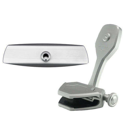 PTM Watersports Mirror/Bracket Kit w/VR-140 Elite Mirror ZXR-361 (Silver) [P12848-1361TEBCL] - Suncoast Marine & Auto Supply 