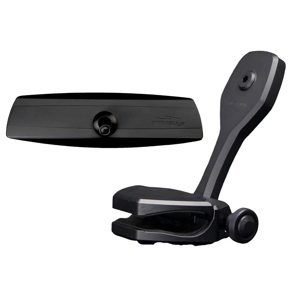 PTM Watersports Mirror/Bracket Kit w/VR-140 Elite Mirror ZXR-361 (Black) [P12848-1361TEBBK] - Suncoast Marine & Auto Supply 
