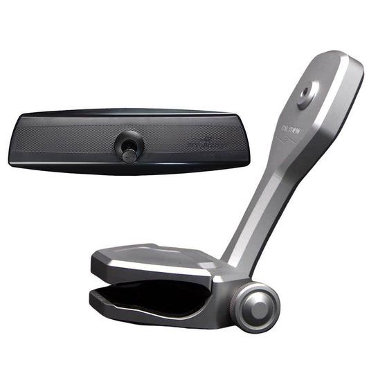 Suncoast Marine and Auto offers PTM Watersports Mirror/Bracket Kit w/VR-140 PRO Mirror ZXR-320 (Silver) [P12848-2320TEBCL]