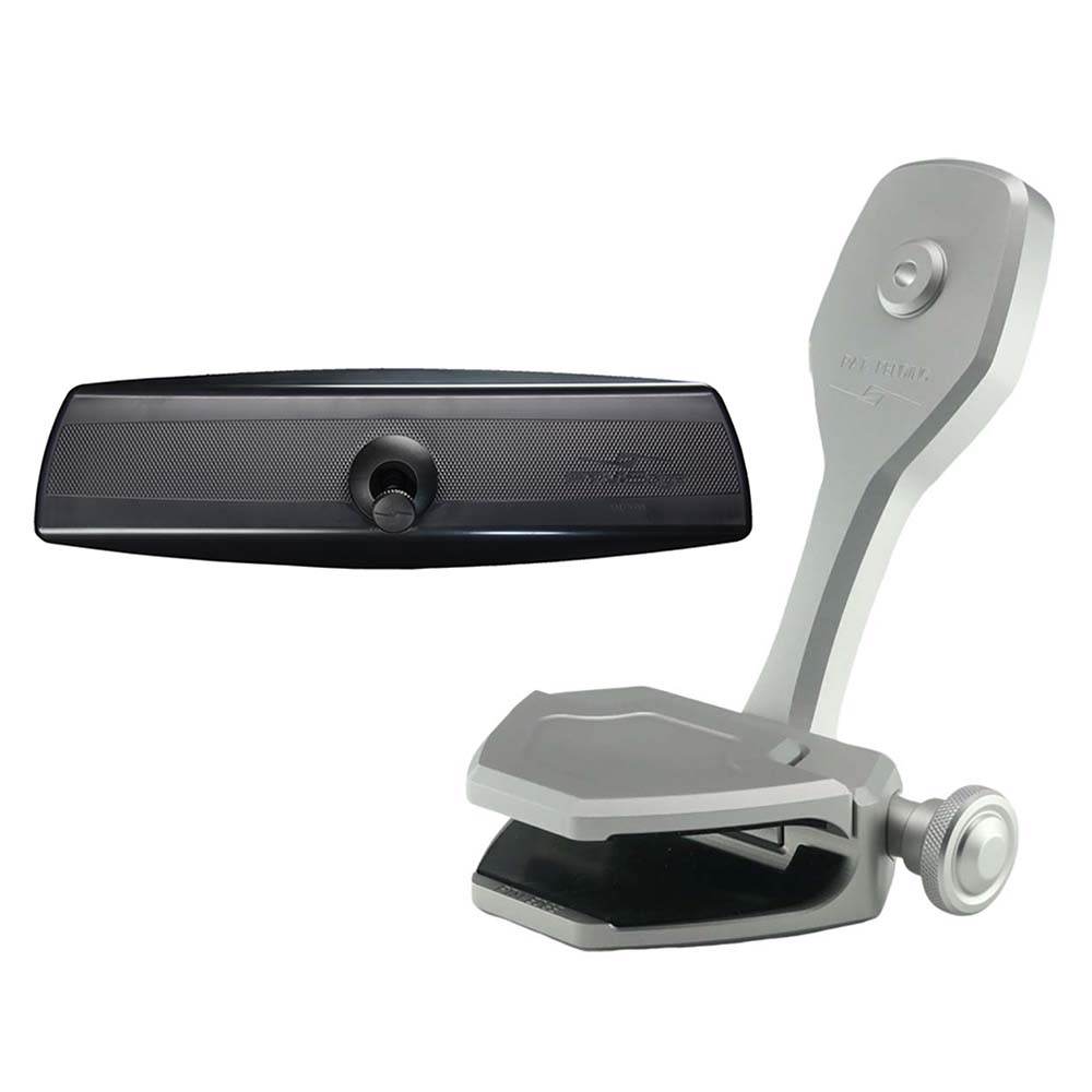 PTM Watersports Mirror/Bracket Kit w/VR-140 PRO Mirror ZXR-360 (Silver) [P12848-2360TEBCL] - Suncoast Marine & Auto Supply 