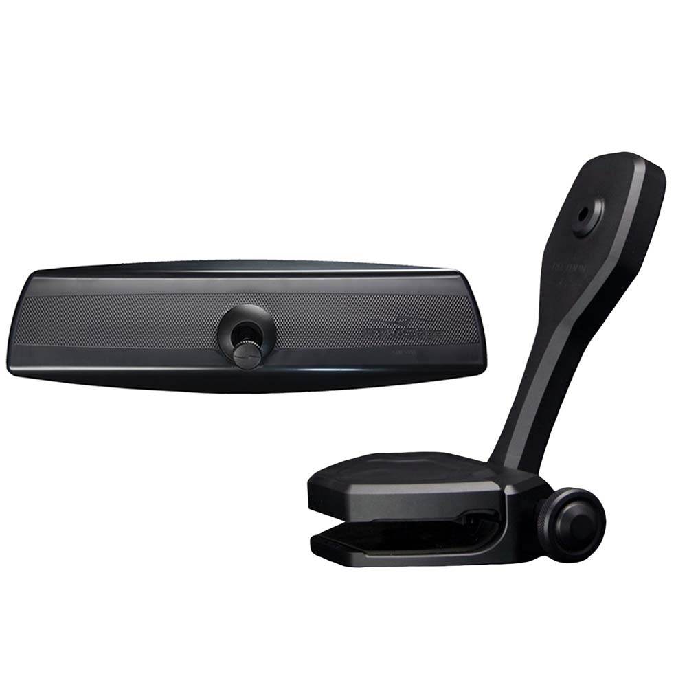 PTM Watersports Mirror/Bracket Kit w/VR-140 PRO Mirror ZXR-360 (Black) [P12848-2360TEBBK] - Suncoast Marine & Auto Supply 