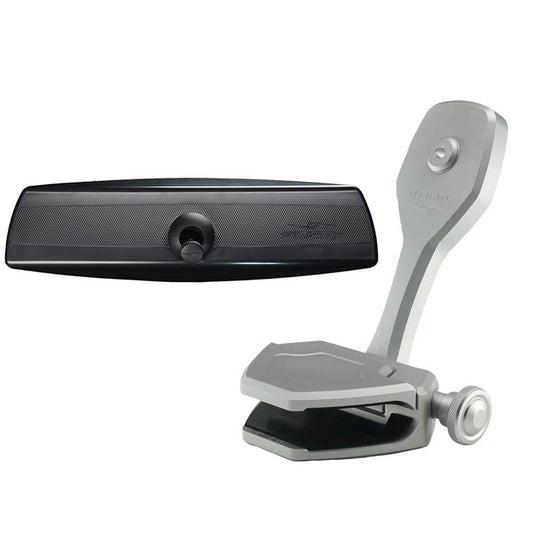 PTM Watersports Mirror/Bracket Kit w/VR-140 PRO Mirror ZXR-361 (Silver) [P12848-2361TEBCL] - Suncoast Marine & Auto Supply 