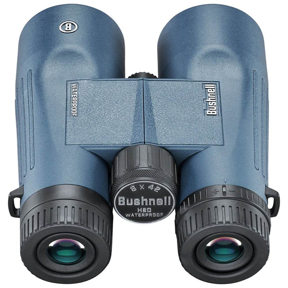 Bushnell 8x42mm H2O Binocular - Dark Blue Roof WP/FP Twist Up Eyecups [158042R] - Suncoast Marine & Auto Supply 