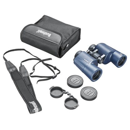 Bushnell 12x42mm H2O Binocular - Dark Blue Porro WP/FP Twist Up Eyecups [134212R] - Suncoast Marine & Auto Supply 