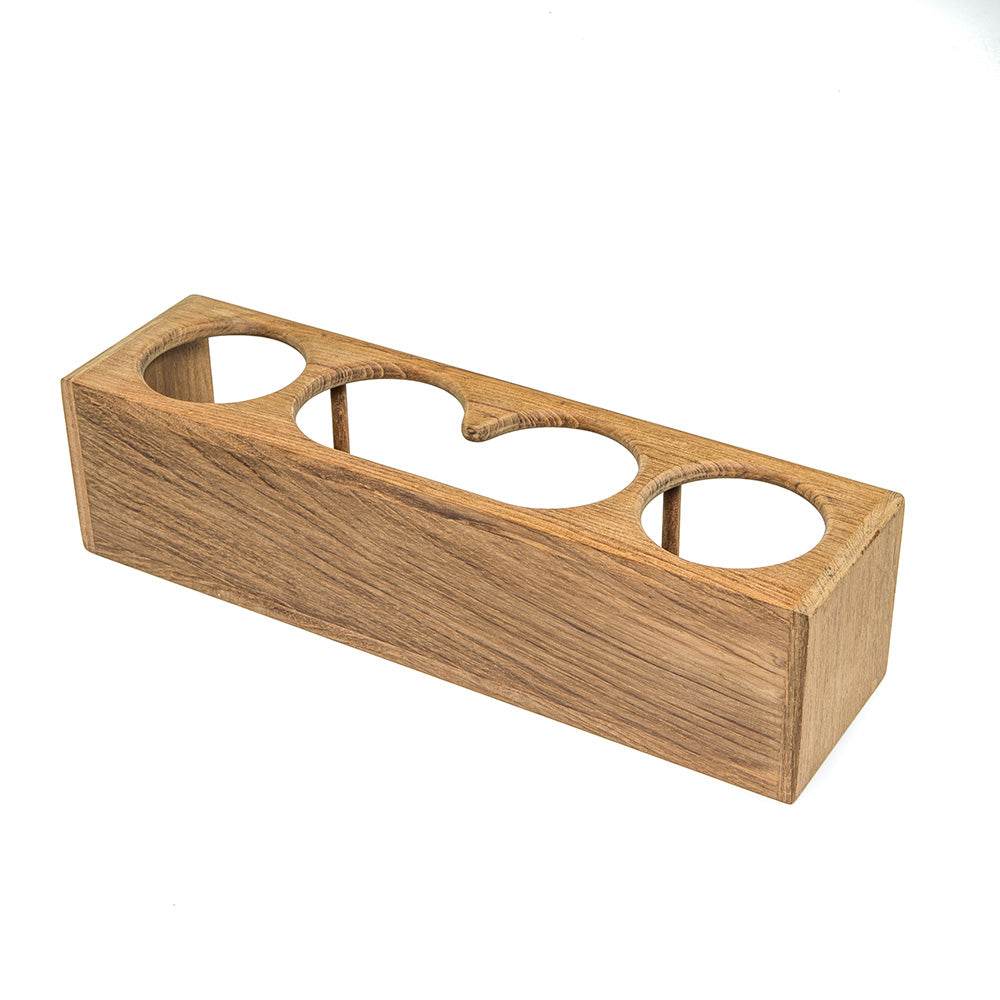 Suncoast Marine and Auto offers Whitecap Four Drink/Binocular Rack - Teak [62632]