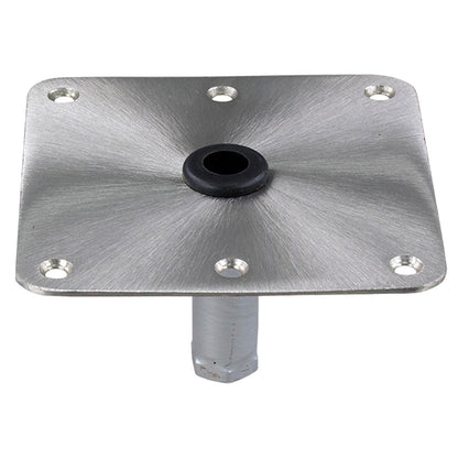 Suncoast Marine and Auto offers Springfield KingPin 7" x 7" Stainless Steel Square Base (Threaded) [1630001]