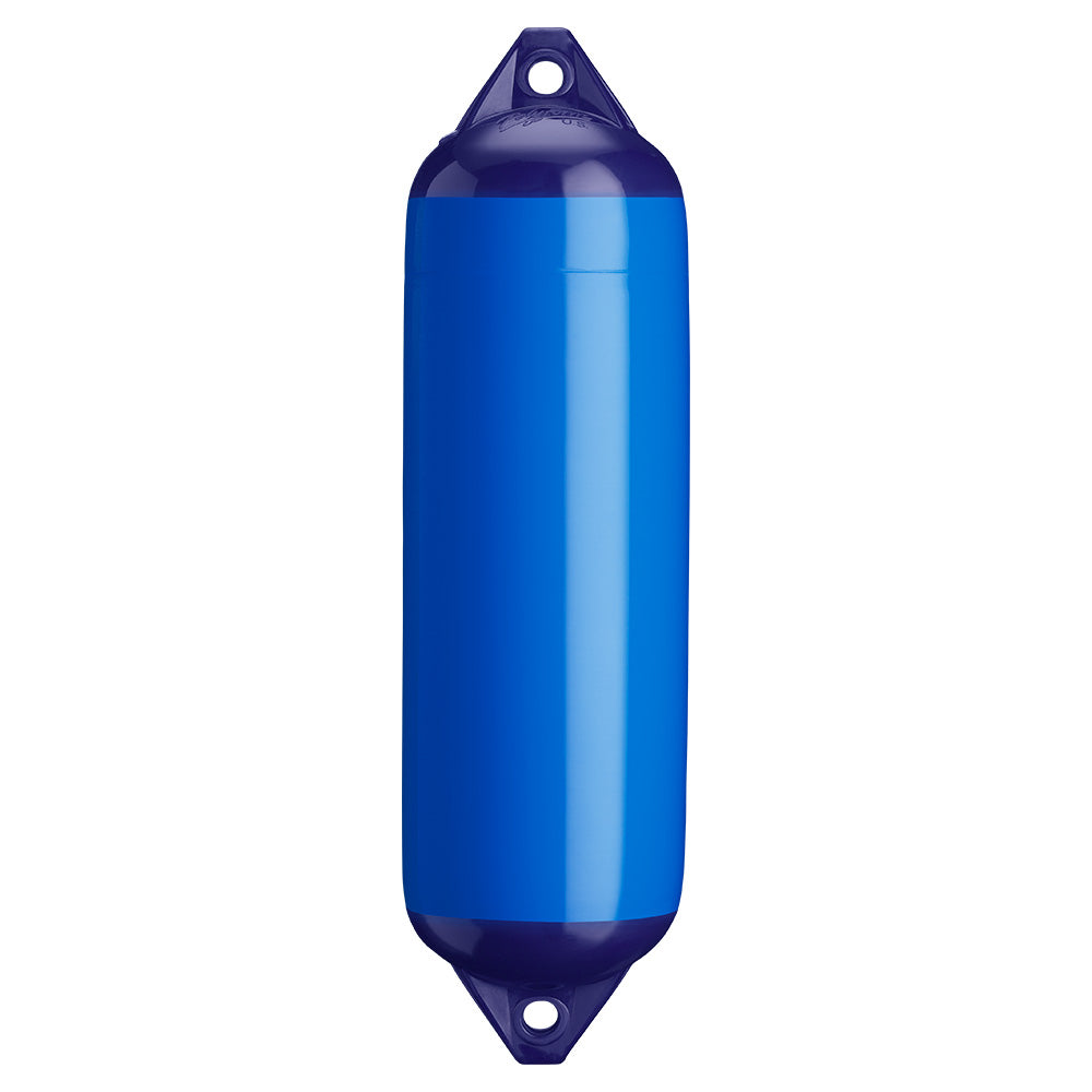 Suncoast Marine and Auto offers Polyform F-3 Twin Eye Fender 8.2" x 30" - Blue [F-3 BLUE]