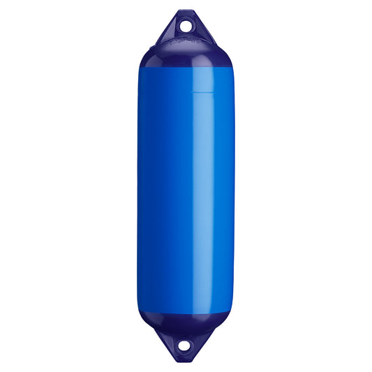 Suncoast Marine and Auto offers Polyform F-3 Twin Eye Fender 8.2" x 30" - Blue [F-3 BLUE]