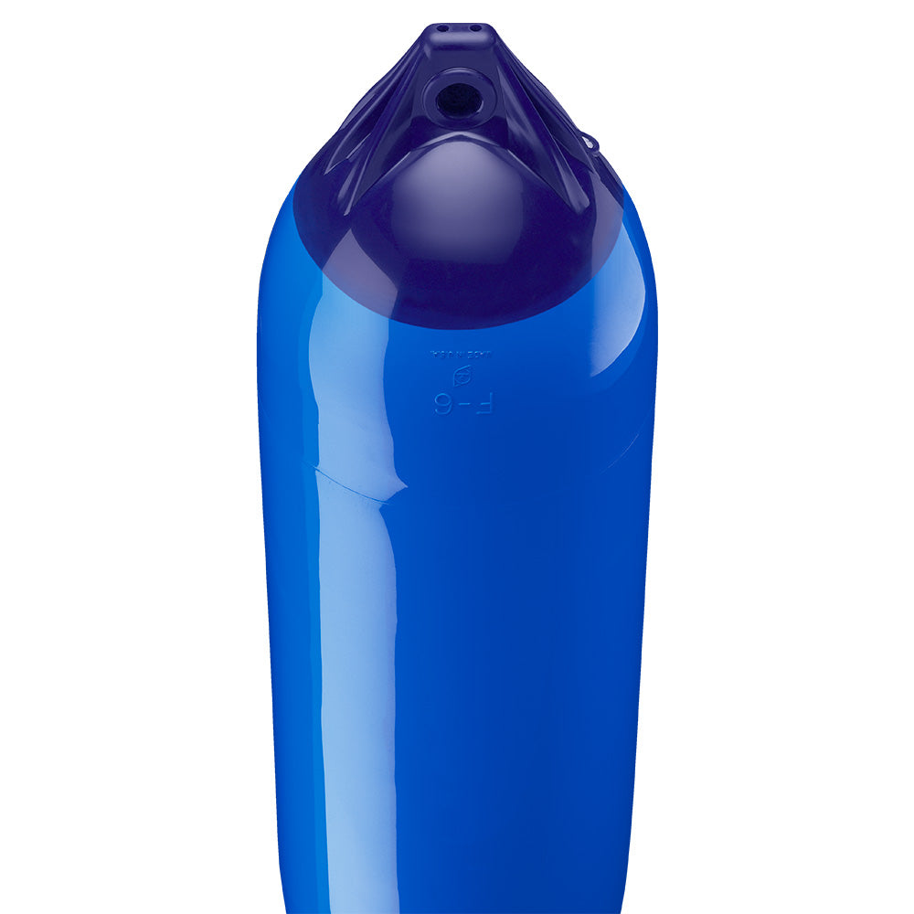 Suncoast Marine and Auto offers Polyform F-6 Twin Eye Fender 11" x 42" - Blue [F-6 BLUE]