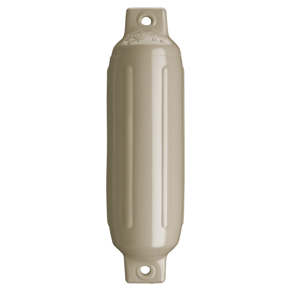 Suncoast Marine and Auto offers Polyform G-1 Twin Eye Fender 3.5" x 12.8" - Sand [G-1 SANDWO]
