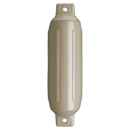 Suncoast Marine and Auto offers Polyform G-1 Twin Eye Fender 3.5" x 12.8" - Sand [G-1 SANDWO]