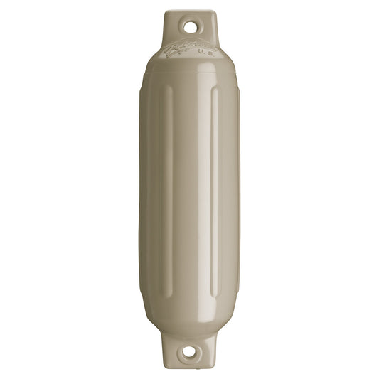 Suncoast Marine and Auto offers Polyform G-1 Twin Eye Fender 3.5" x 12.8" - Sand [G-1 SANDWO]