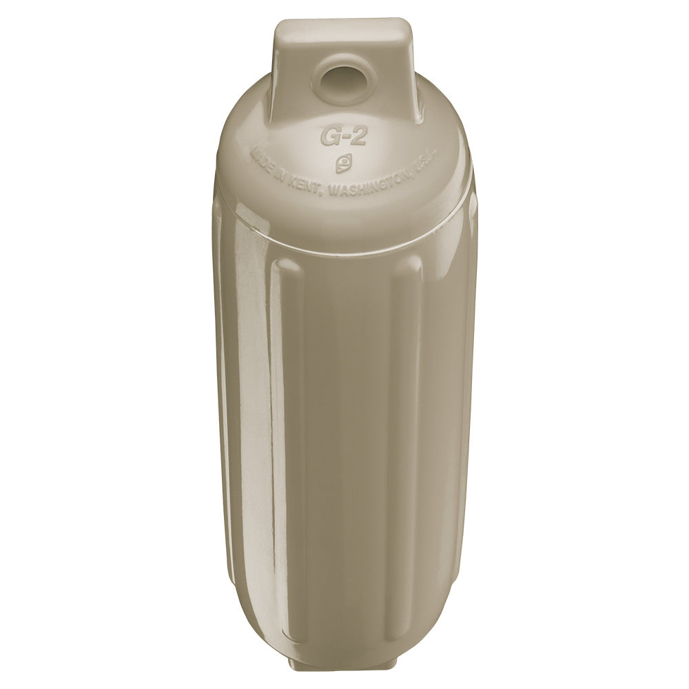 Suncoast Marine and Auto offers Polyform G-2 Twin Eye Fender 4.5" x 15.5" - Sand [G-2 SANDWO]