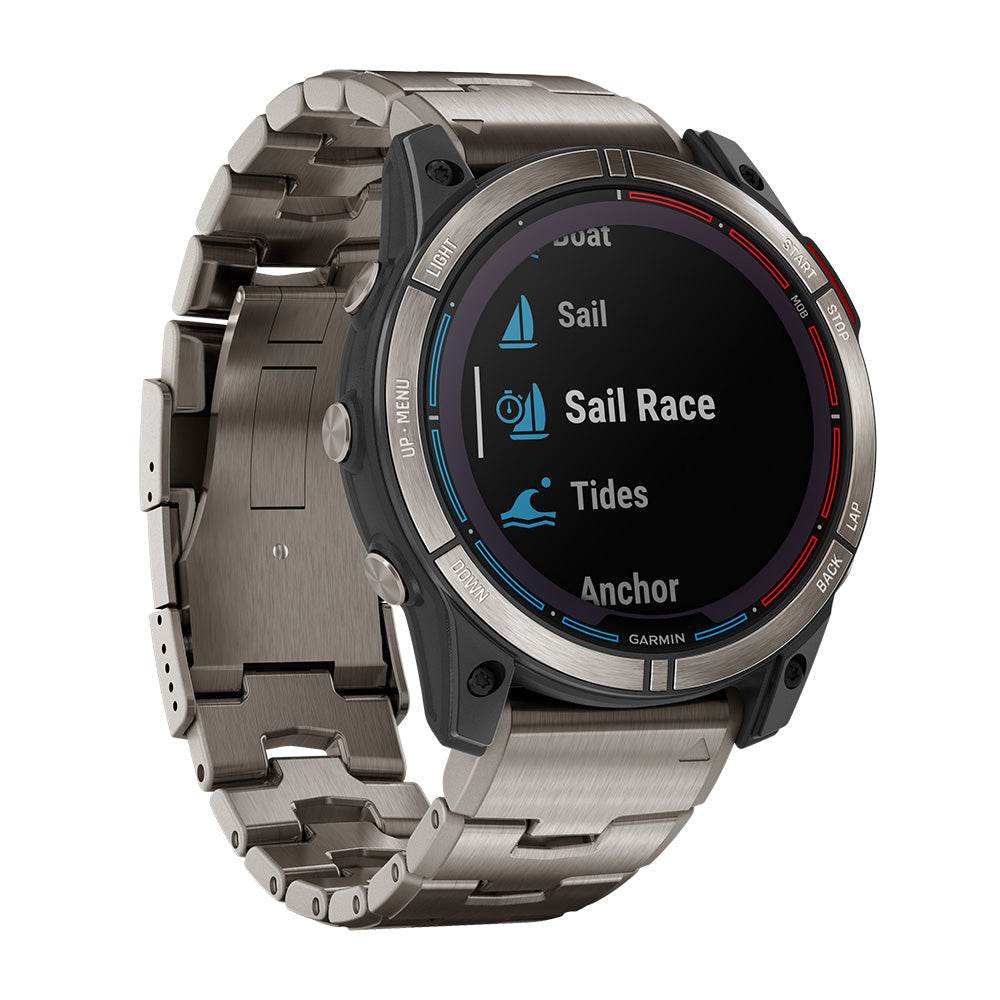 Garmin quatix 7 - Solar Edition Marine GPS Smartwatch w/Solar Charging [010-02541-60] - Suncoast Marine & Auto Supply 