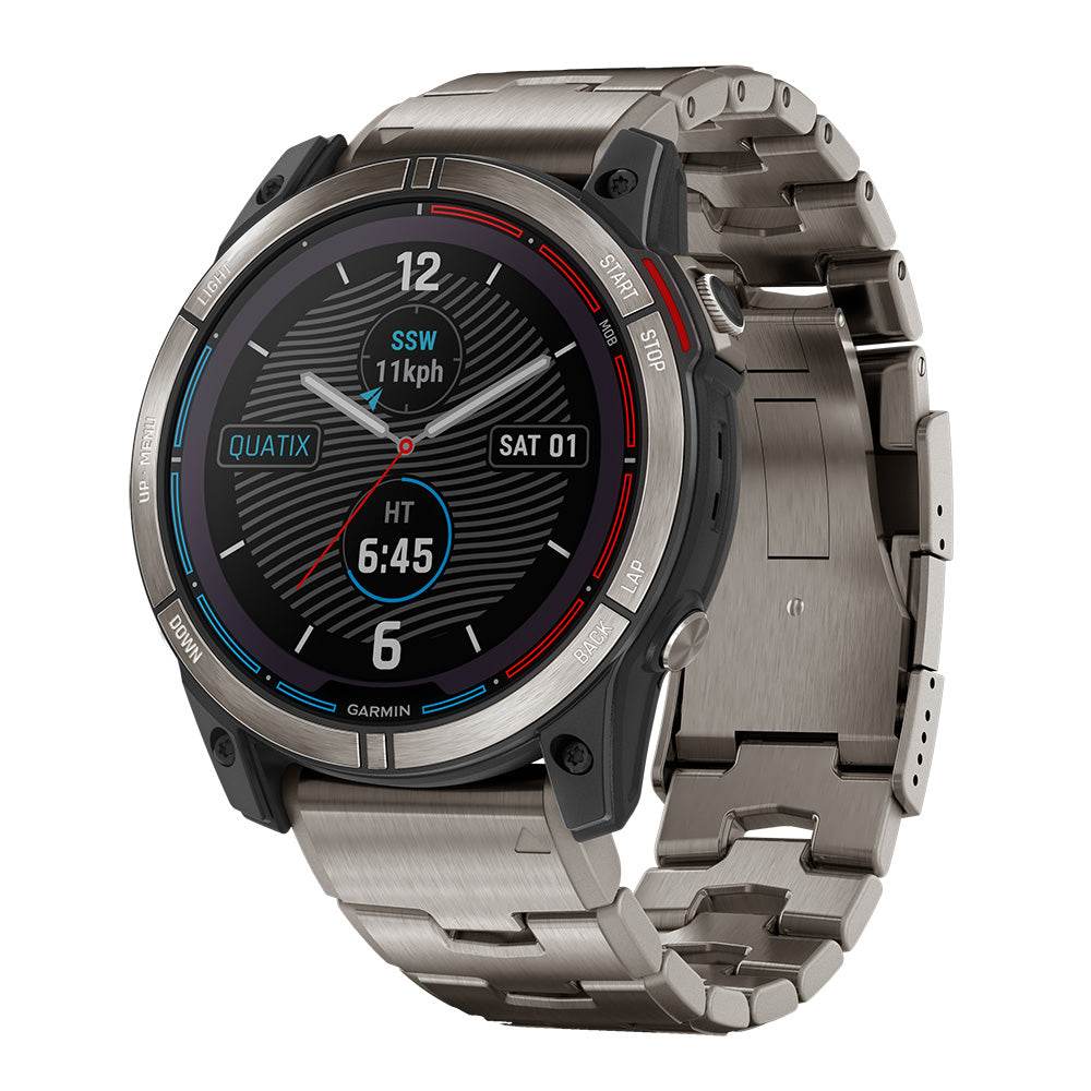 Garmin quatix 7 - Solar Edition Marine GPS Smartwatch w/Solar Charging [010-02541-60] - Suncoast Marine & Auto Supply 