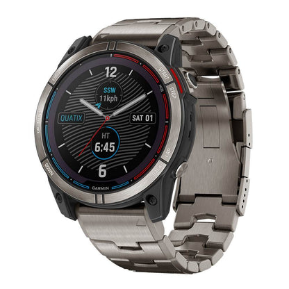 Garmin quatix 7 - Solar Edition Marine GPS Smartwatch w/Solar Charging [010-02541-60] - Suncoast Marine & Auto Supply 