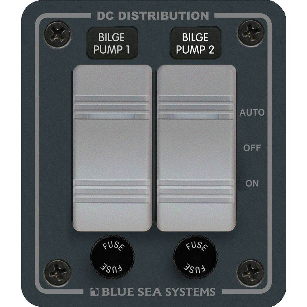 Blue Sea 8664 Contura 2 Bilge Pump Control Panel [8664] - Suncoast Marine & Auto Supply 