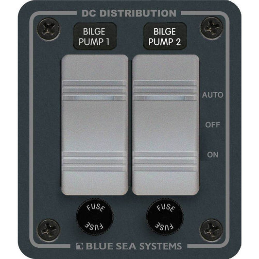 Blue Sea 8664 Contura 2 Bilge Pump Control Panel [8664] - Suncoast Marine & Auto Supply 