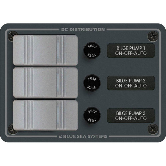 Blue Sea 8665 Contura 3 Bilge Pump Control Panel [8665] - Suncoast Marine & Auto Supply 