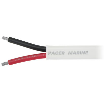 Suncoast Marine and Auto offers Pacer 14/2 AWG Duplex Cable - Flat Cable - Red/Black - 500' (W14/2DC-500)