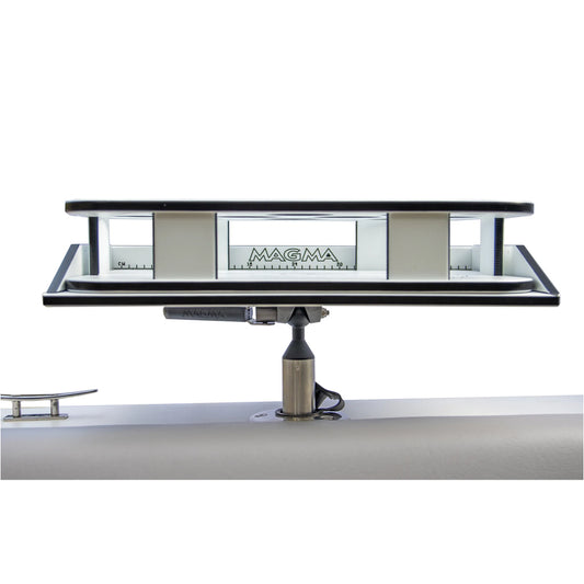 Suncoast Marine and Auto offers Magma Rectangle Party Table w/Fillet Table LeveLock Mount [T10-532]