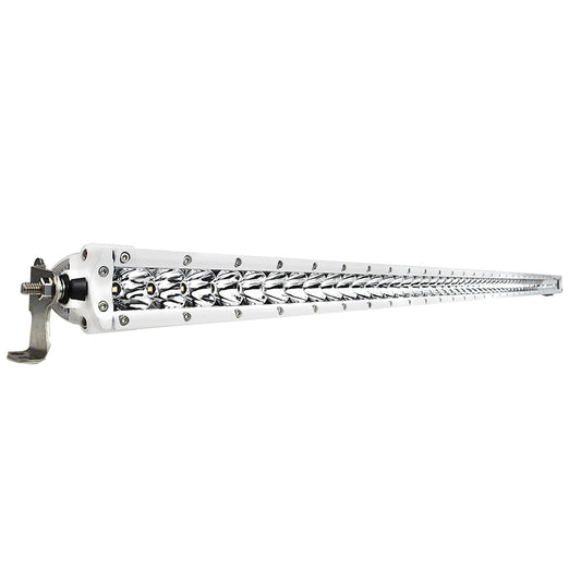 Suncoast Marine and Auto offers Black Oak Pro Series 3.0 Single Row 50" LED Light Bar - Combo Optics - White Housing [50CM-S5OS]