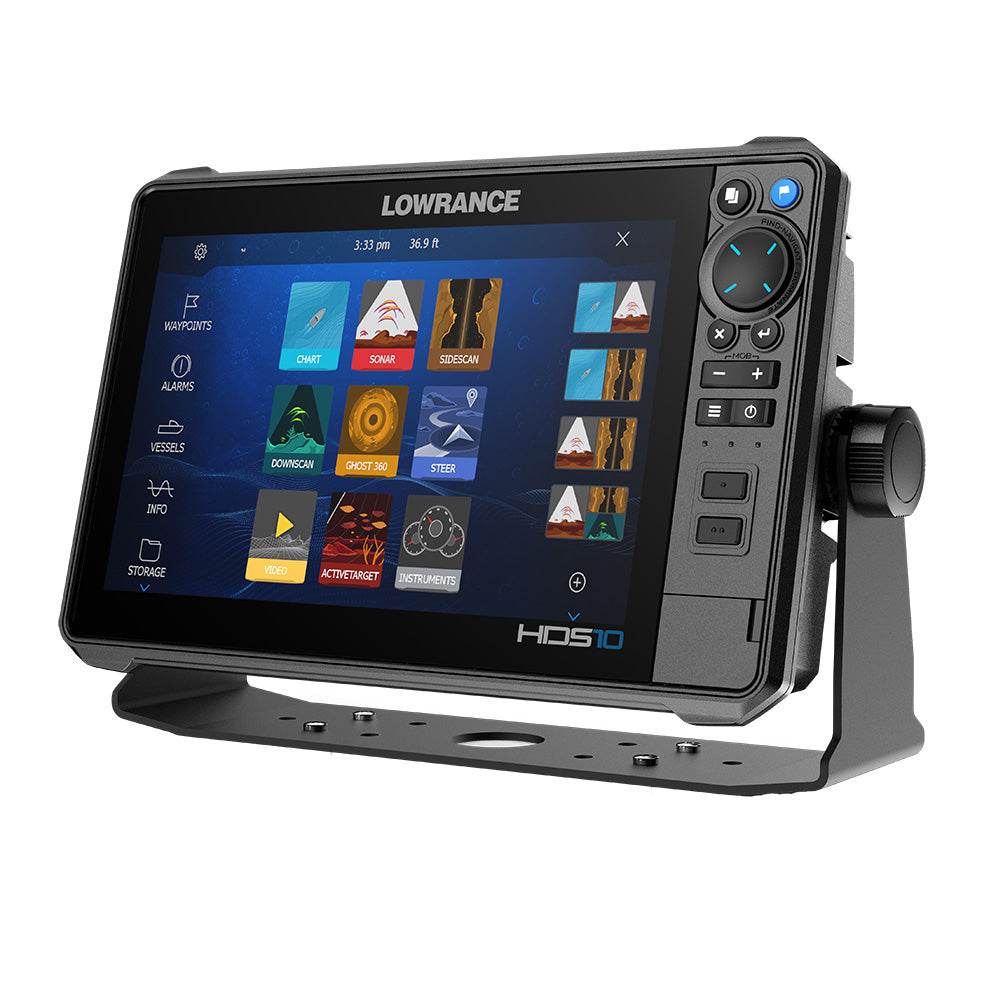 Suncoast Marine Supply offers Lowrance 10" HDS PRO 10 Fishfinder & Chartplotter with Transducer