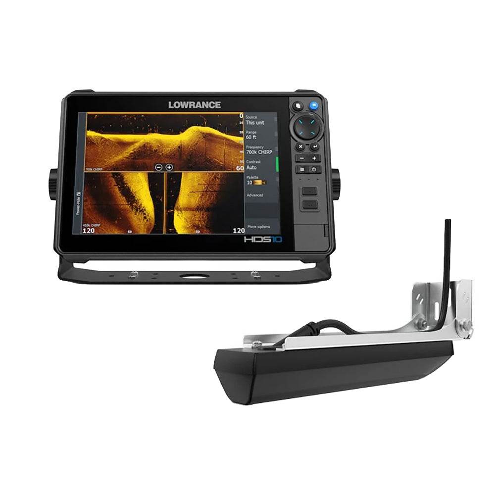Suncoast Marine Supply offers Lowrance 10" HDS PRO 10 Fishfinder & Chartplotter with Transducer