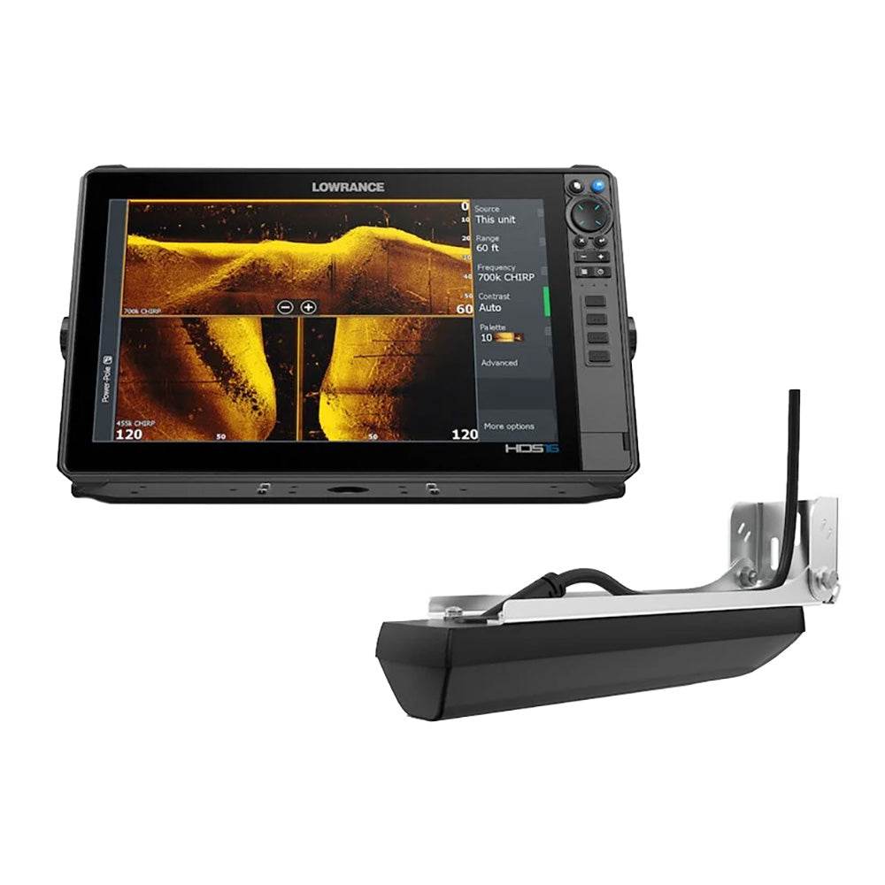 Lowrance HDS PRO 16 - w/ Preloaded C-MAP DISCOVER OnBoard Active Imaging HD Transducer [000-15990-001] - Suncoast Marine & Auto Supply 