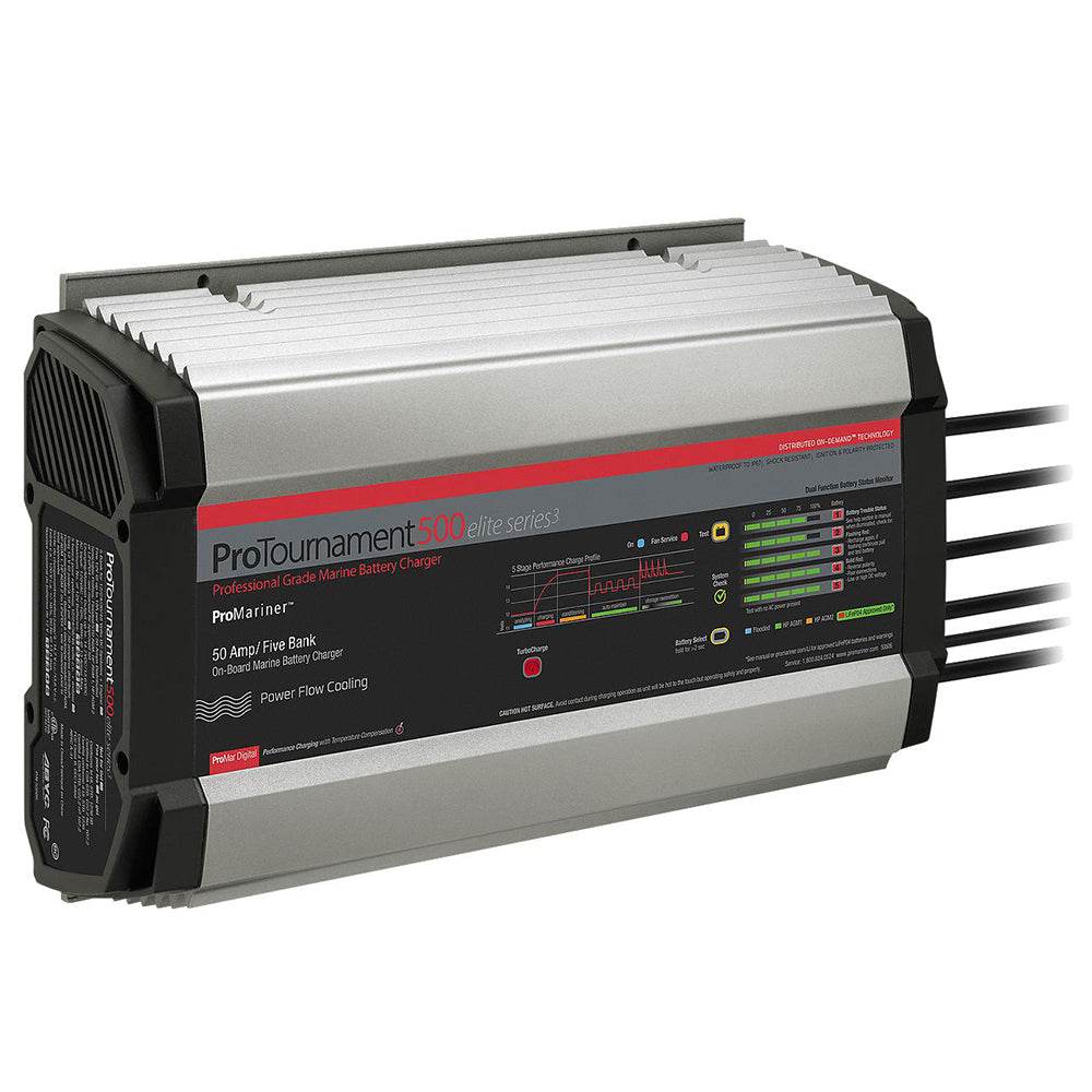 ProMariner ProTournament 500 Elite Series3 5-Bank On-Board Marine Battery Charger [53505] - Suncoast Marine & Auto Supply 