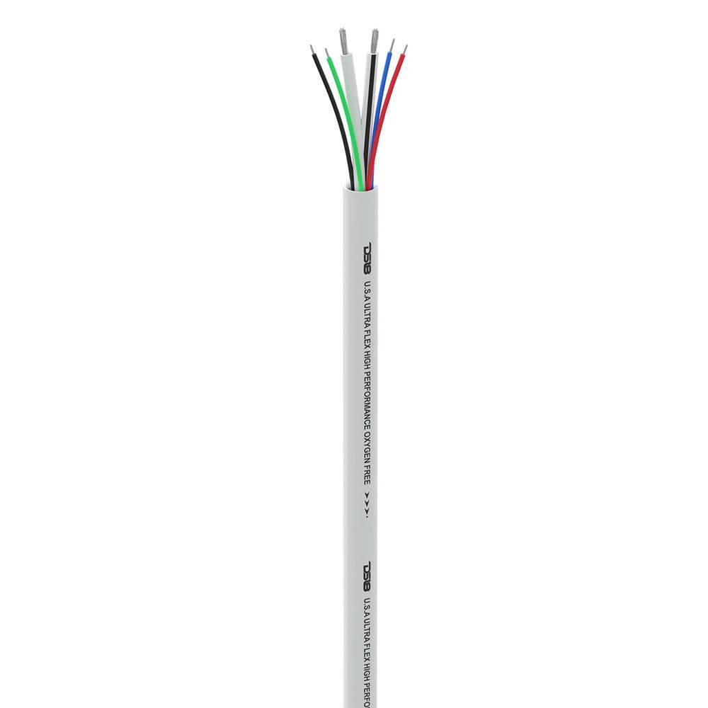 Suncoast Marine and Auto offers DS18 Marine Tinned OFC 18GA RGB Wire w/16GA Speaker Wire - 100 Spool [MOFC16/18GA-100SWRGB]