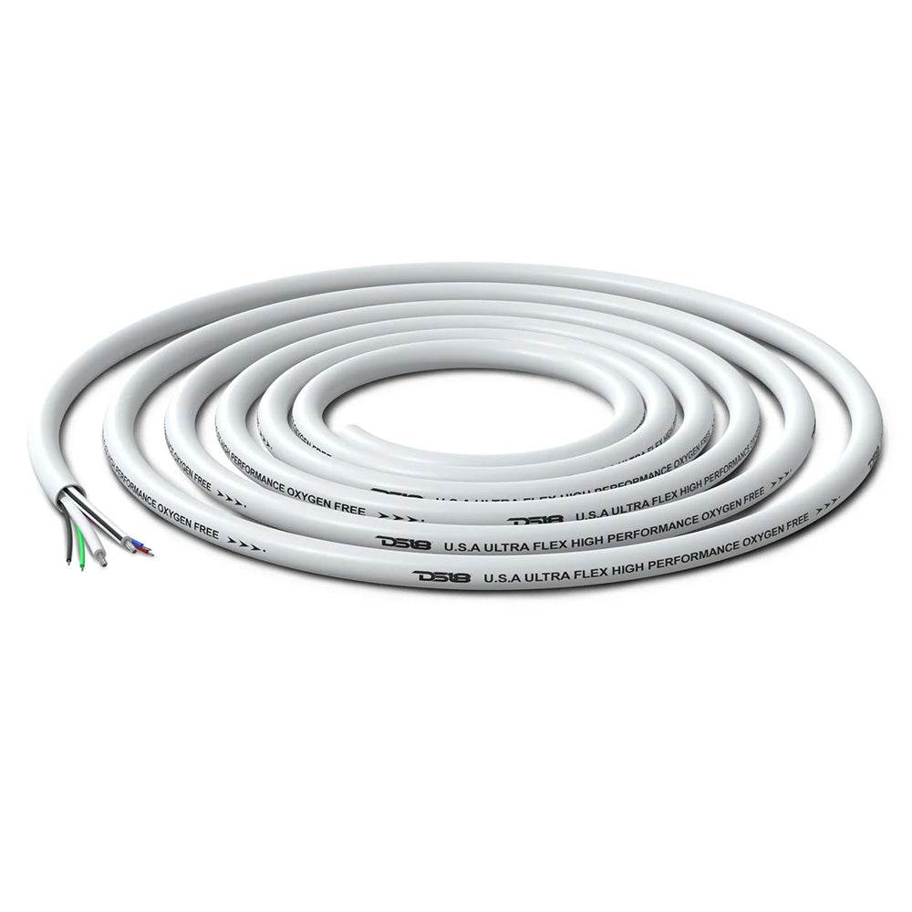 Suncoast Marine and Auto offers DS18 Marine Tinned OFC 18GA RGB Wire w/16GA Speaker Wire - 100 Spool [MOFC16/18GA-100SWRGB]