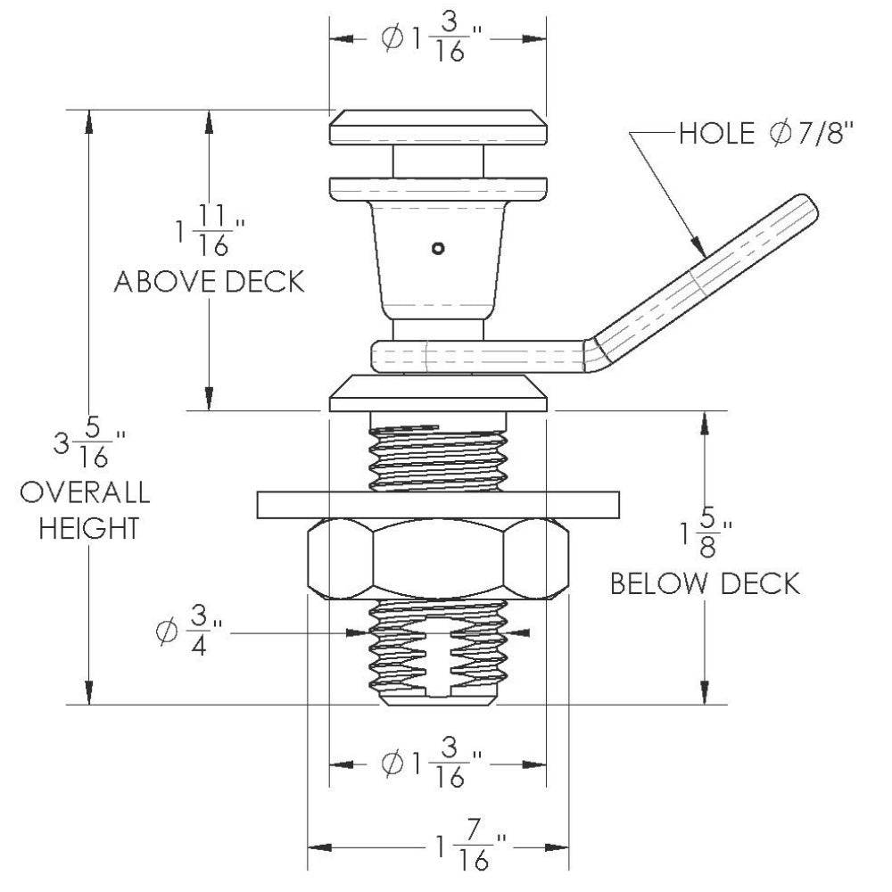 TACO Quick Release Fender Lock Kit [F16-0200-1] - Suncoast Marine & Auto Supply 