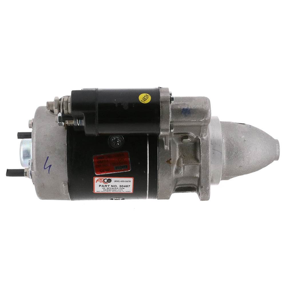 ARCO Marine Top Mount Inboard Starter - Counter Clockwise Rotation [30457] - Suncoast Marine & Auto Supply 