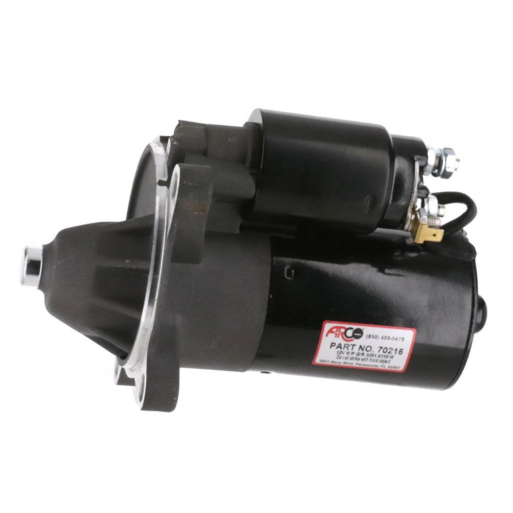 ARCO Marine High-Performance Inboard Starter w/Gear Reduction Permanent Magnet - Clockwise Rotation (2.3 Fords) [70216] - Suncoast Marine & Auto Supply 